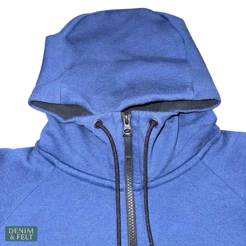 Nike Tech Fleece Windrunner Hoodie Obsidian Blue Full Zip Athletic Jacket Large‎